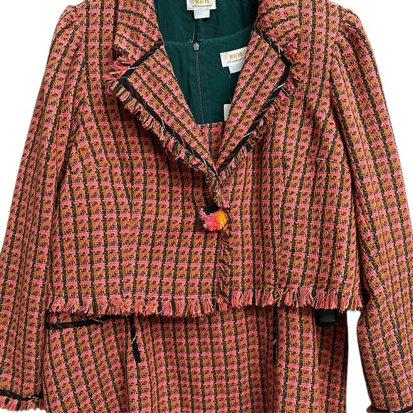 Anthropologie Maeve Tweed Dress 2 Piece Set - Picture 10 of 16